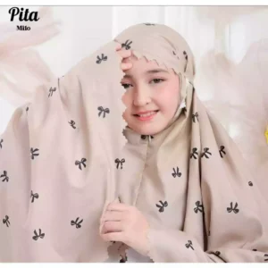Resha – Mukena Anak Tanggung 2In1 Katun Premium